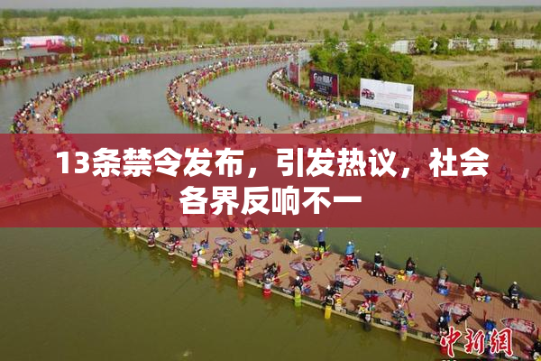 13条禁令发布，引发热议，社会各界反响不一