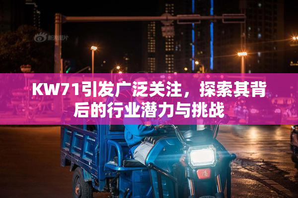 KW71引发广泛关注，探索其背后的行业潜力与挑战