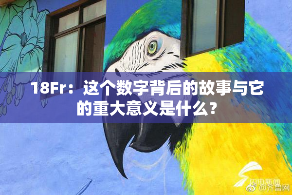 18Fr：这个数字背后的故事与它的重大意义是什么？