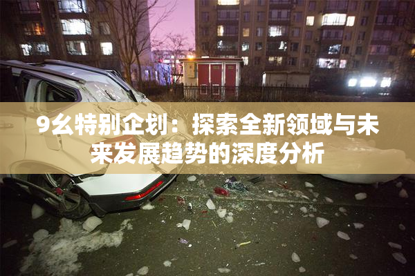 9幺特别企划：探索全新领域与未来发展趋势的深度分析
