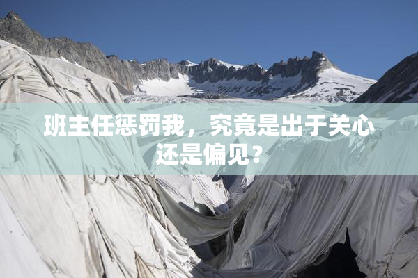 班主任惩罚我，究竟是出于关心还是偏见？