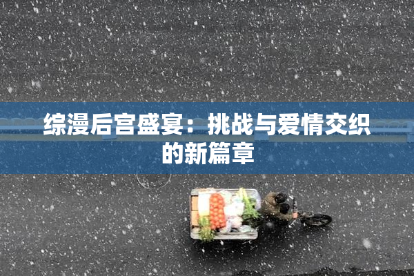 综漫后宫盛宴：挑战与爱情交织的新篇章