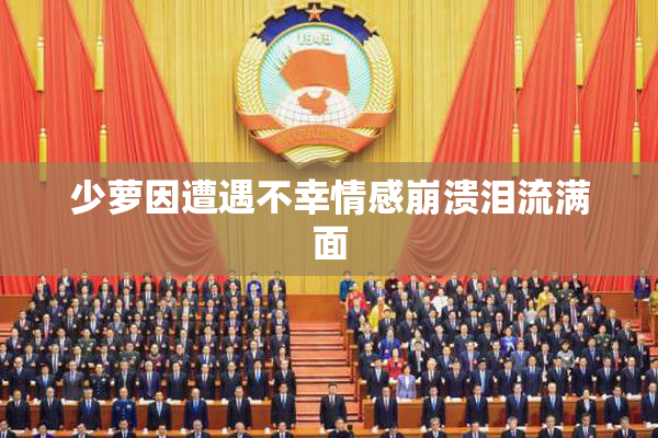 少萝因遭遇不幸情感崩溃泪流满面