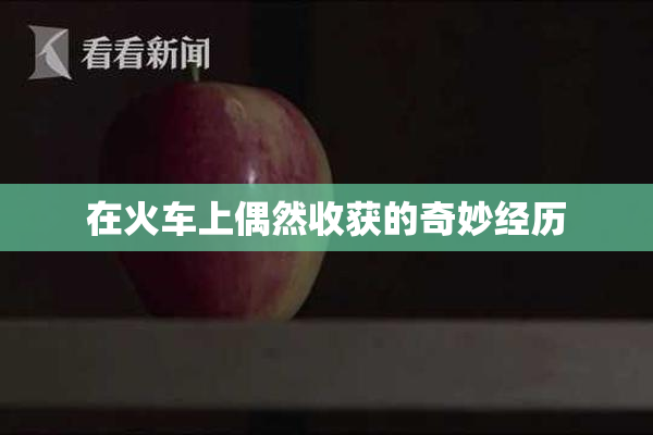在火车上偶然收获的奇妙经历