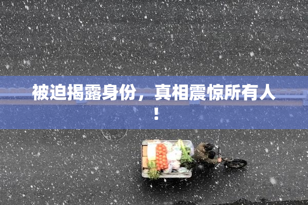 被迫揭露身份，真相震惊所有人！
