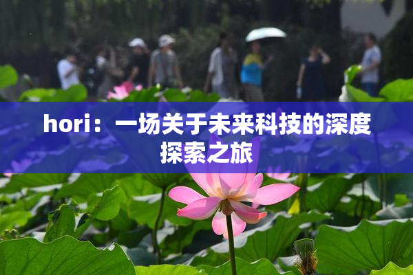 hori：一场关于未来科技的深度探索之旅
