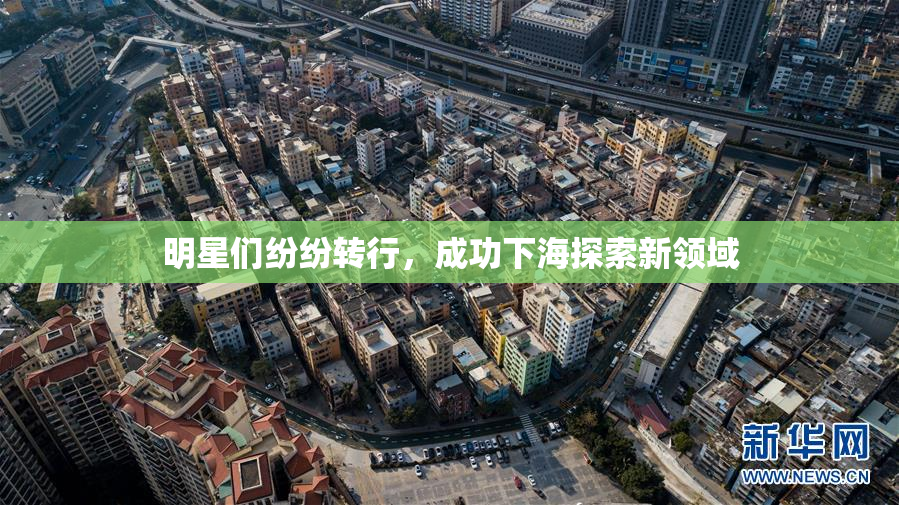 明星们纷纷转行，成功下海探索新领域