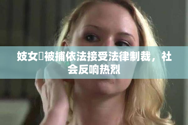妓女梱被捕依法接受法律制裁，社会反响热烈
