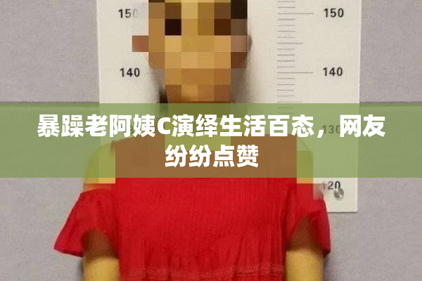 暴躁老阿姨C演绎生活百态，网友纷纷点赞