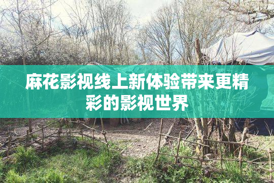 麻花影视线上新体验带来更精彩的影视世界