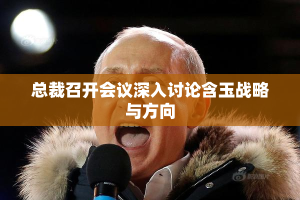 总裁召开会议深入讨论含玉战略与方向