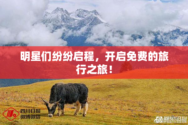 明星们纷纷启程，开启免费的旅行之旅！