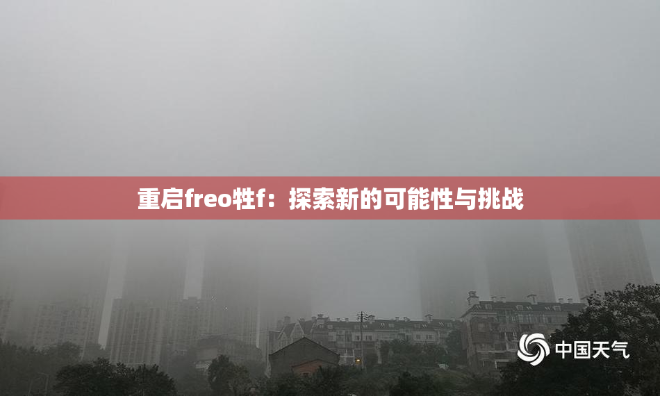 重启freo牲f：探索新的可能性与挑战