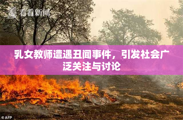 乳女教师遭遇丑闻事件，引发社会广泛关注与讨论