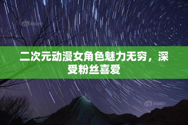二次元动漫女角色魅力无穷，深受粉丝喜爱