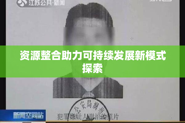 资源整合助力可持续发展新模式探索