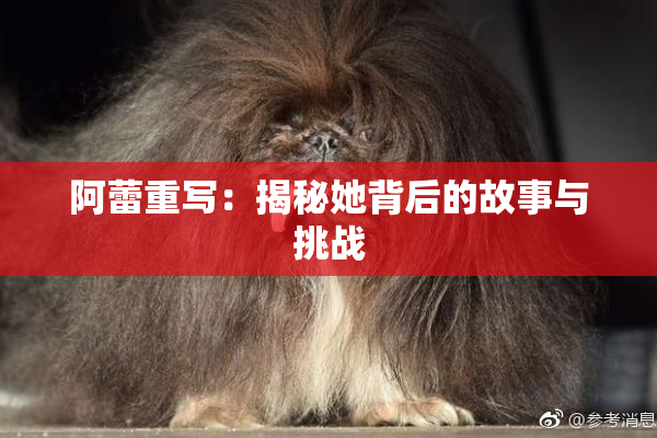 阿蕾重写：揭秘她背后的故事与挑战