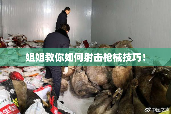 姐姐教你如何射击枪械技巧！