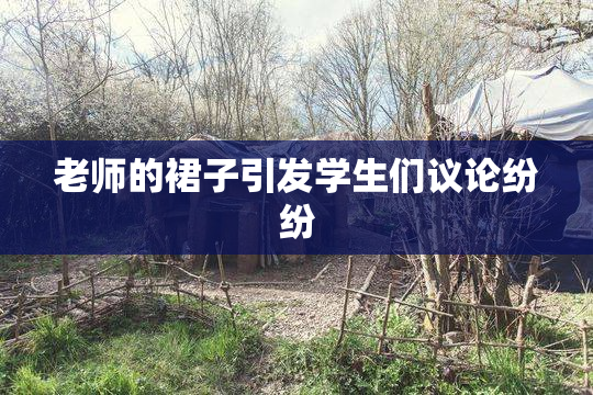 老师的裙子引发学生们议论纷纷