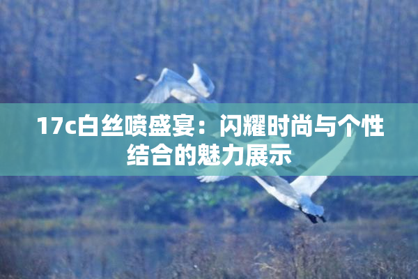 17c白丝喷盛宴：闪耀时尚与个性结合的魅力展示