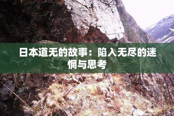 日本道无的故事：陷入无尽的迷惘与思考