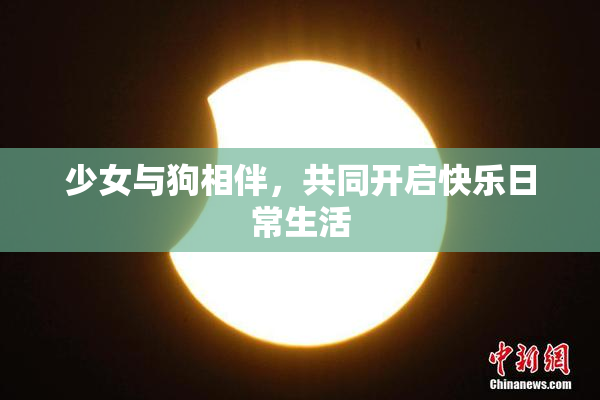少女与狗相伴，共同开启快乐日常生活