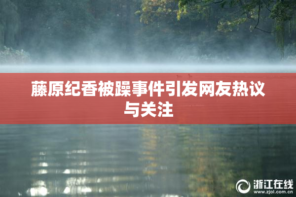 藤原纪香被躁事件引发网友热议与关注