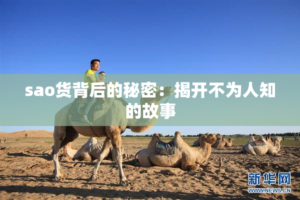 sao货背后的秘密：揭开不为人知的故事