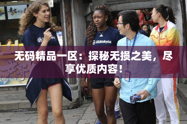 无码精品一区：探秘无损之美，尽享优质内容！