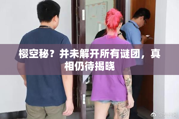 樱空秘？并未解开所有谜团，真相仍待揭晓