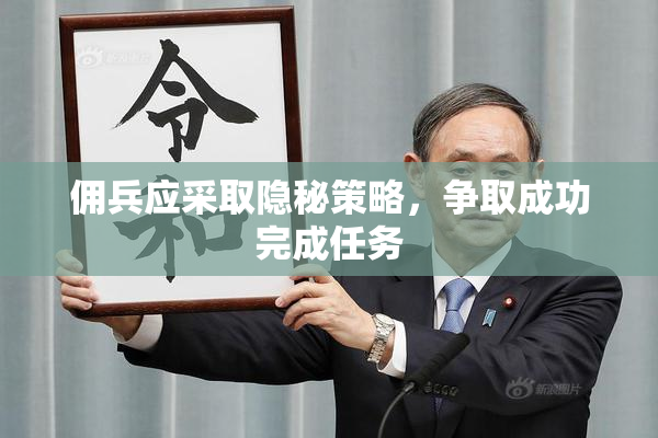 佣兵应采取隐秘策略，争取成功完成任务