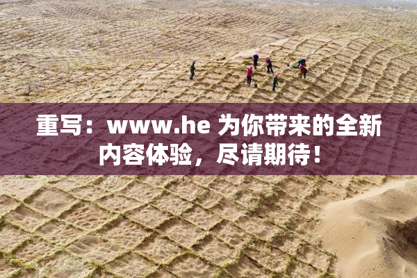 重写：www.he 为你带来的全新内容体验，尽请期待！
