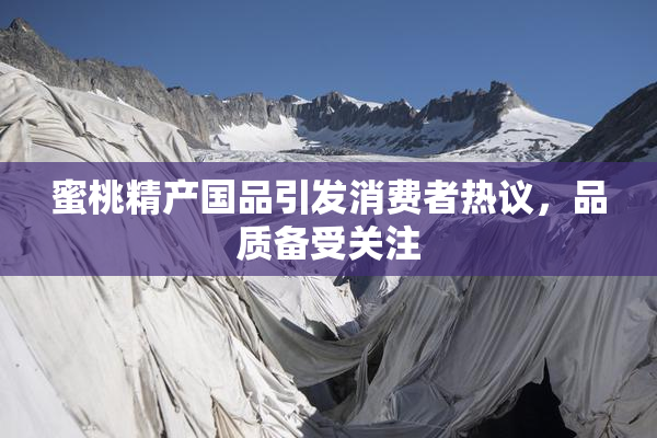 蜜桃精产国品引发消费者热议，品质备受关注