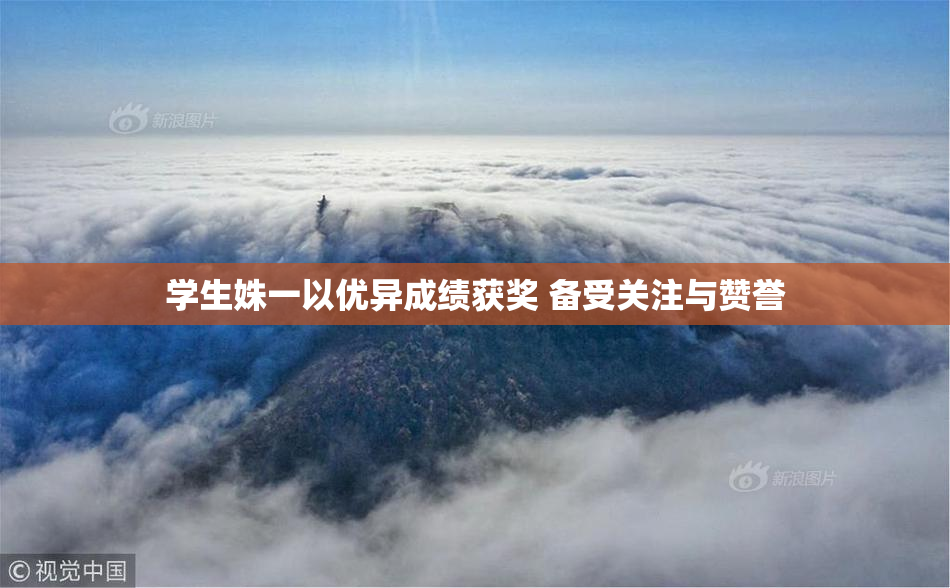 学生姝一以优异成绩获奖 备受关注与赞誉