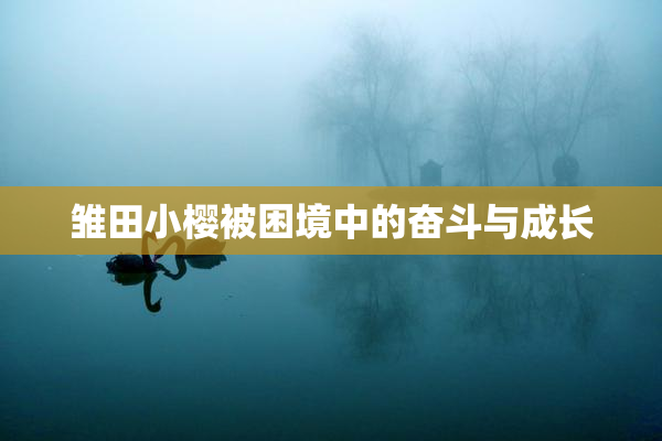 雏田小樱被困境中的奋斗与成长