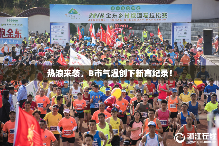 热浪来袭，B市气温创下新高纪录！