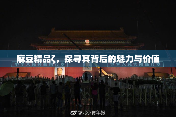 麻豆精品ζ，探寻其背后的魅力与价值