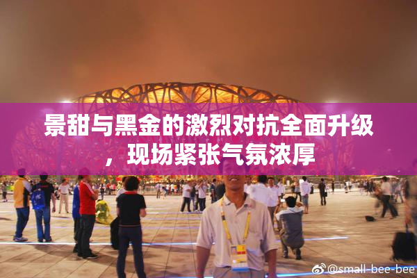 景甜与黑金的激烈对抗全面升级，现场紧张气氛浓厚