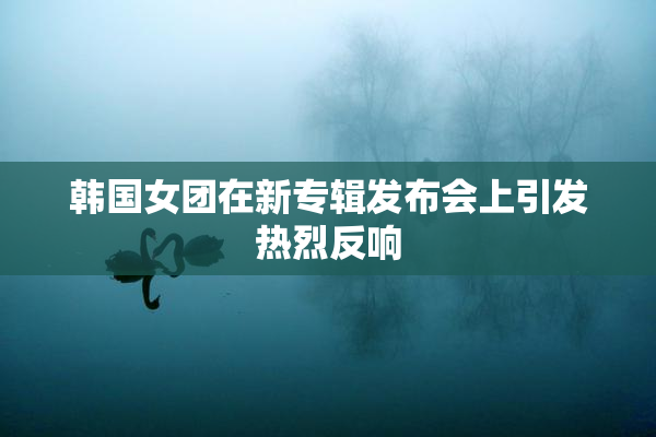 韩国女团在新专辑发布会上引发热烈反响