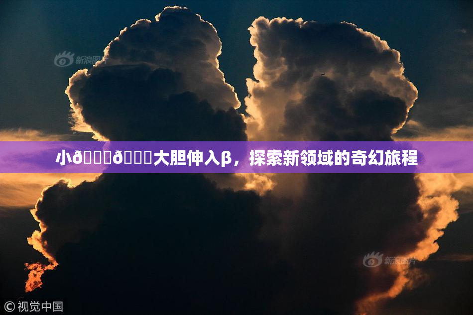小🐔🐔大胆伸入β，探索新领域的奇幻旅程