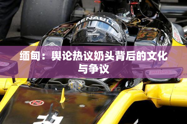 缅甸：舆论热议奶头背后的文化与争议