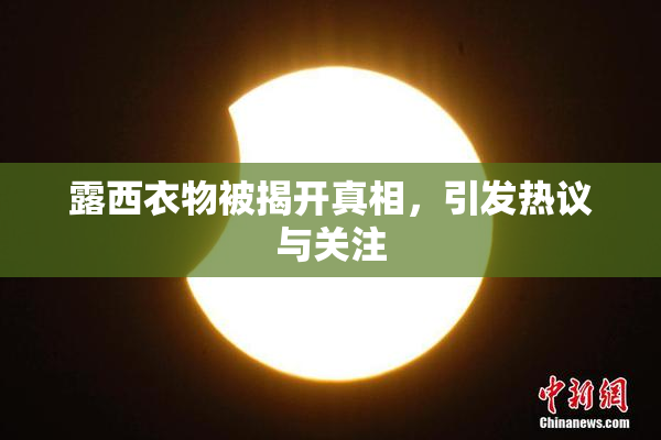 露西衣物被揭开真相，引发热议与关注