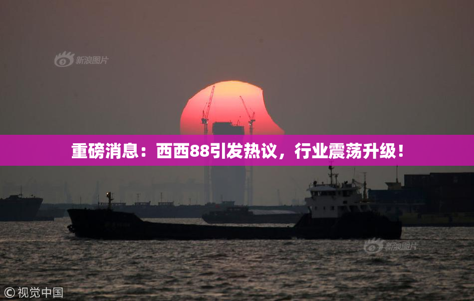 重磅消息：西西88引发热议，行业震荡升级！