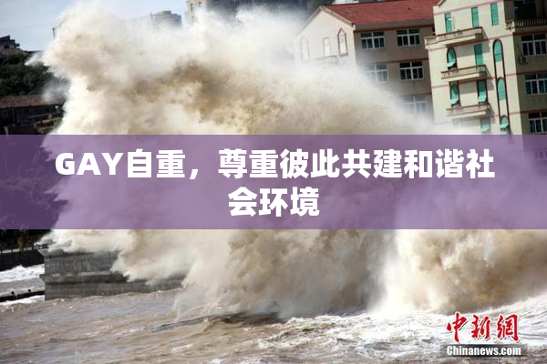 GAY自重，尊重彼此共建和谐社会环境