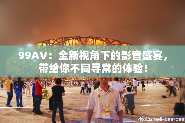 99AV：全新视角下的影音盛宴，带给你不同寻常的体验！