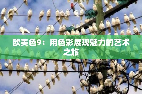 欧美色9：用色彩展现魅力的艺术之旅