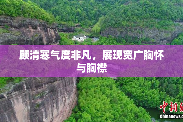 顾清寒气度非凡，展现宽广胸怀与胸襟