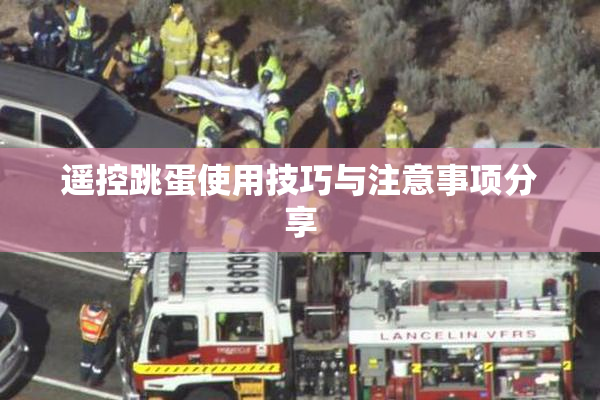 遥控跳蛋使用技巧与注意事项分享