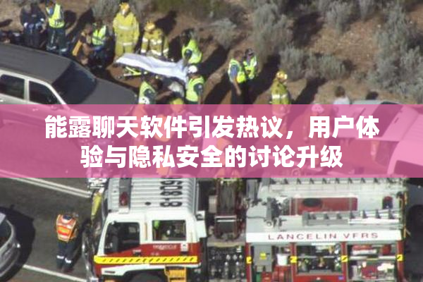能露聊天软件引发热议，用户体验与隐私安全的讨论升级