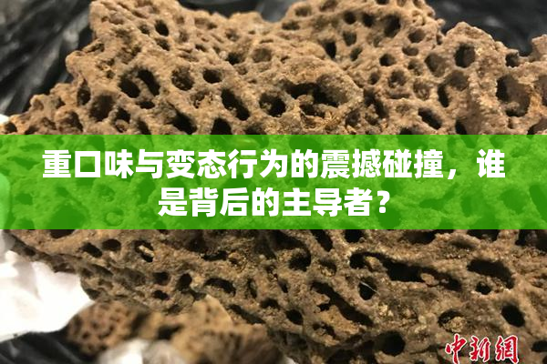 重口味与变态行为的震撼碰撞，谁是背后的主导者？